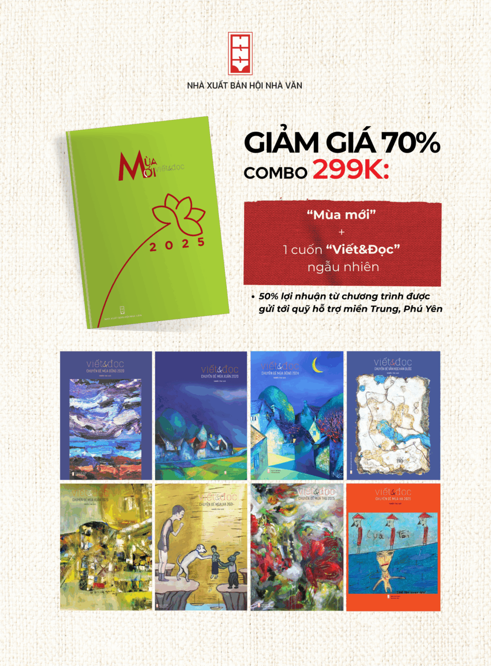 Combo 299K: Mùa Mới + Viết&Đọc (ngẫu nhiên)