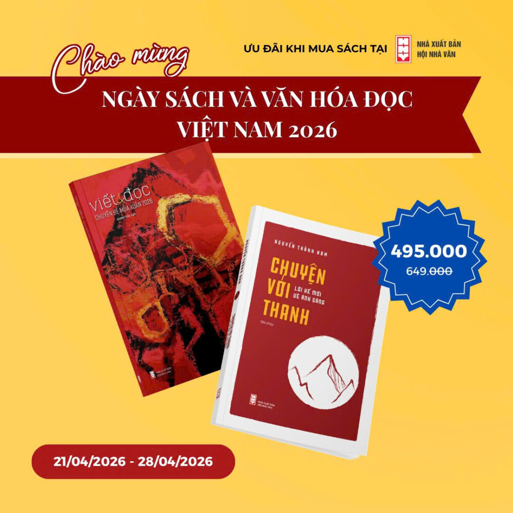 COMBO SALE CHÀO MỪNG NGÀY SÁCH & VĂN HOÁ ĐỌC VIỆT NAM: Viết&Đọc Chuyên đề Mùa Xuân 2026 + Chuyện với Thanh